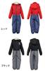 Happy Snow Combi Jumpsuit for Cold Denim 100cm Kids' Boys, Weather, Pattern, 111101, Red,