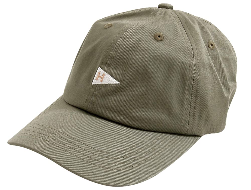 Healthknit Unisex Cap with Embroidered Logo Print and Pennant Free Size 35 Men's Design, 291-4094, Size, (KHA/Khaki)