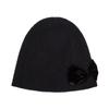 MARGESHERWOOD RIBBON LOGO KNIT BEANIE_black