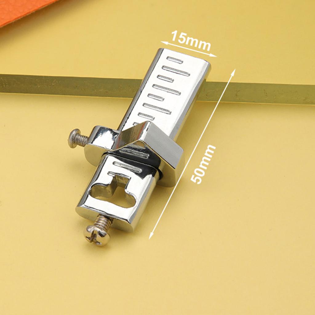 Leather Edging Trimmer Positioning Tool Leather Edging Scriber Auxiliary Tool Clearly Scale Easy To Use for Leathercraft