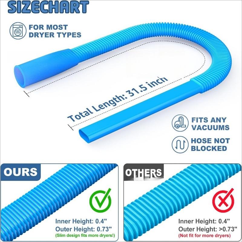 

1SET Vacuum Cleaner Vent Cleaning Kit Sealegend Dryer Vent Cleaner Kit Vacuum Regular