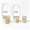 10Pcs Mini Wicker Baskets Bamboo Woven Storage Basket Gift Container for Wedding Party Table Decor Craft DIY Projects