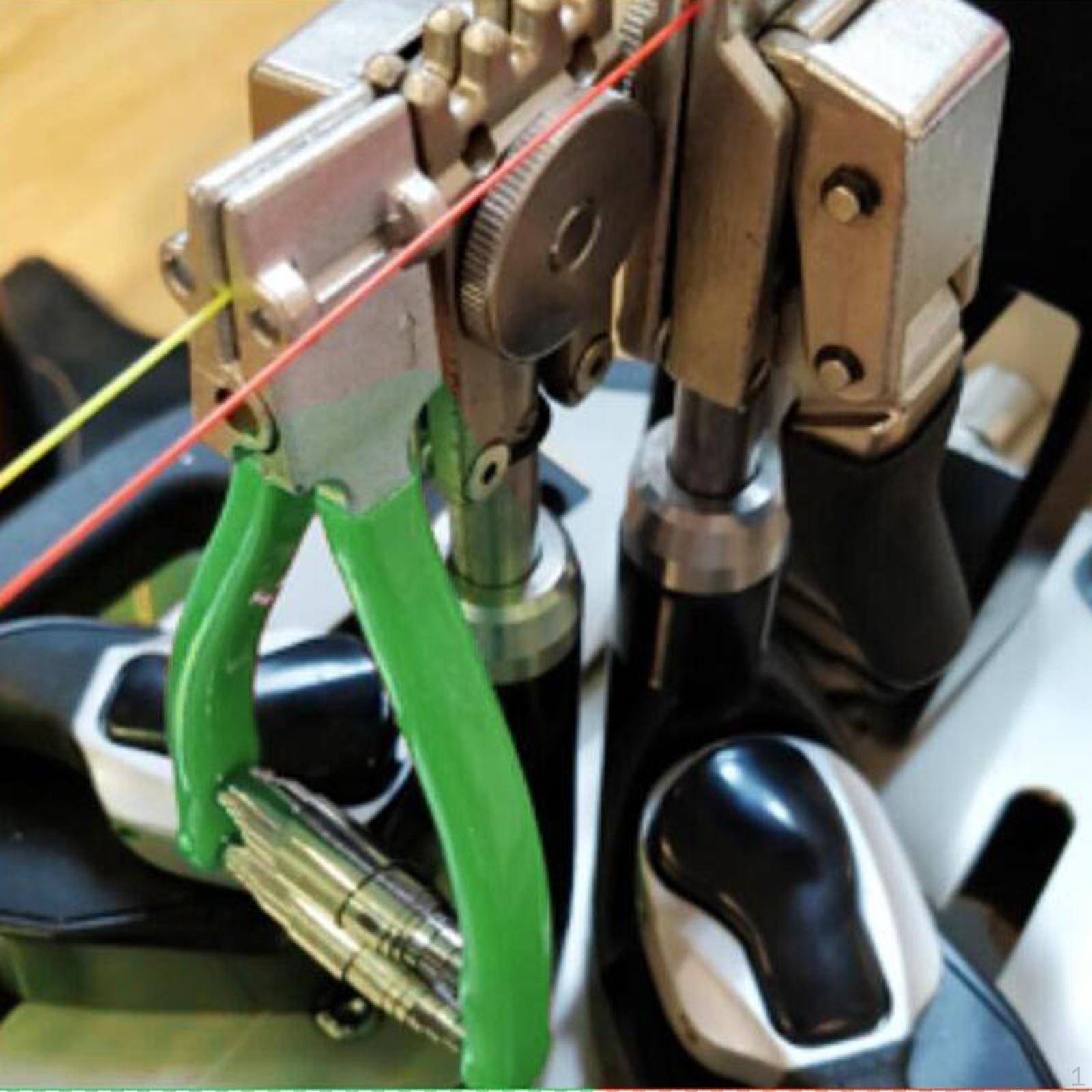 

Професійний інструмент для затиску тенісної струни для обслуговування ракетки зелений