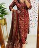 Women's Designer Party Wear Kurta Pant Dupatta Set Indian Pakistani  Kurti Salwar Kameez