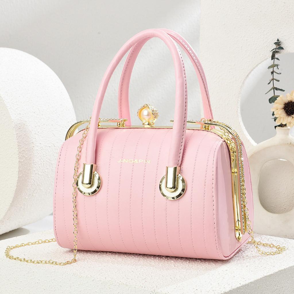 Pu Mini Square Bag With Stitching For Daily Urban Style Fashion Accessory