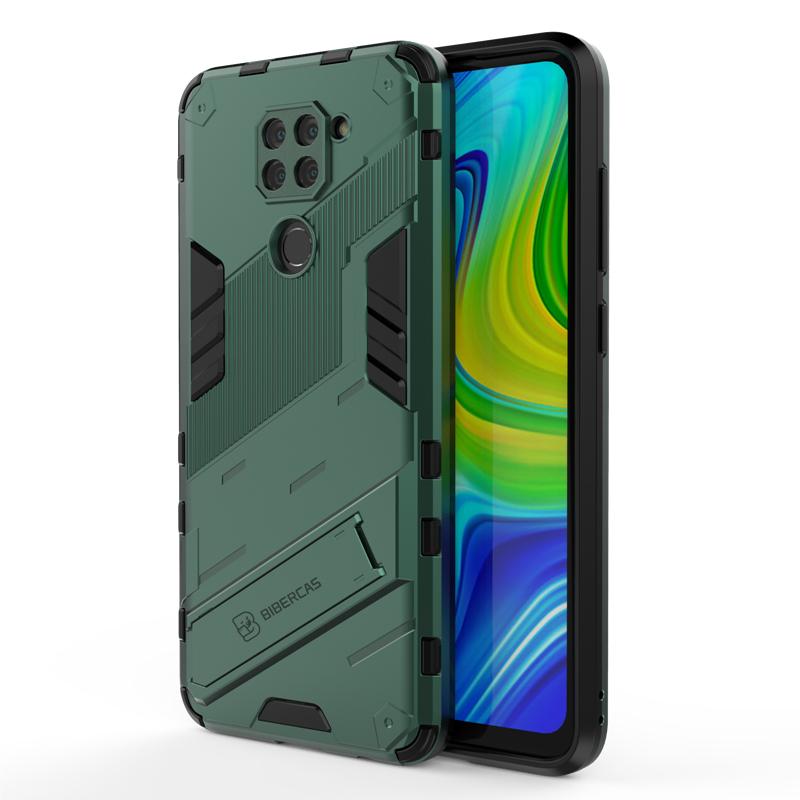 Phone Holder Case For Xiaomi Redmi Note 9 Case Bumper Hard Armor Full Cover For Redmi Note 9 9S 7 9T 9 Pro Case For Redmi Note 9
