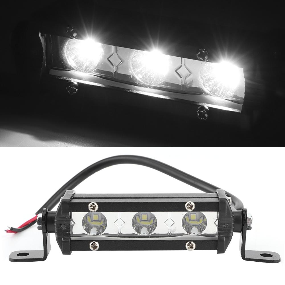 Bară Lumină de Lucru 4in 9W 3LED 6000K Lampă Spot pentru SUV Barcă Offroad Camion ATV