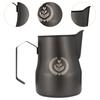 Milk Frothing Pitcher Coffee Maker Stainless Steel Latte Art Tool 350 ml for Hot Chocolate Lattes Cappuccino Coffee Matcha