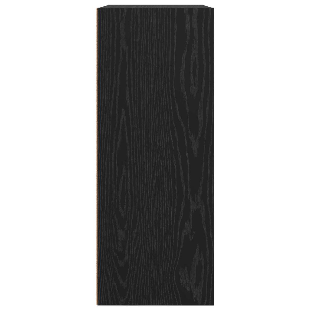 Bookshelf Black Oak Look 60 x 30 x 76.5 cm