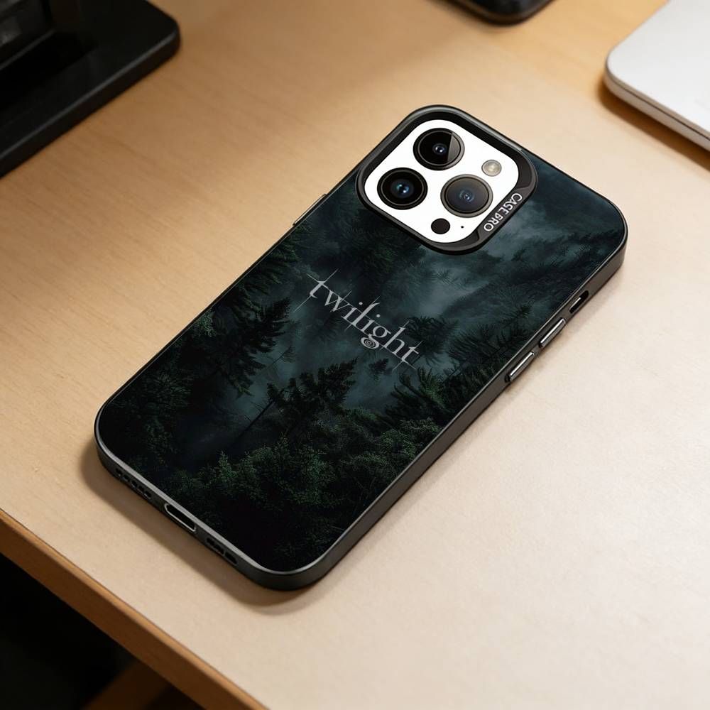 T-Twilight Saga Edward  Phone Case For iPhone 17,16,15,14,13,12,11 Plus,Pro Max,XS,Colorful Silver Black Cover