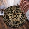 Pentagram Compass Circular Rug - Office Decorative Carpet For Living Room Bedroom Door Mat Floor Rug Computer Chair Area Rug