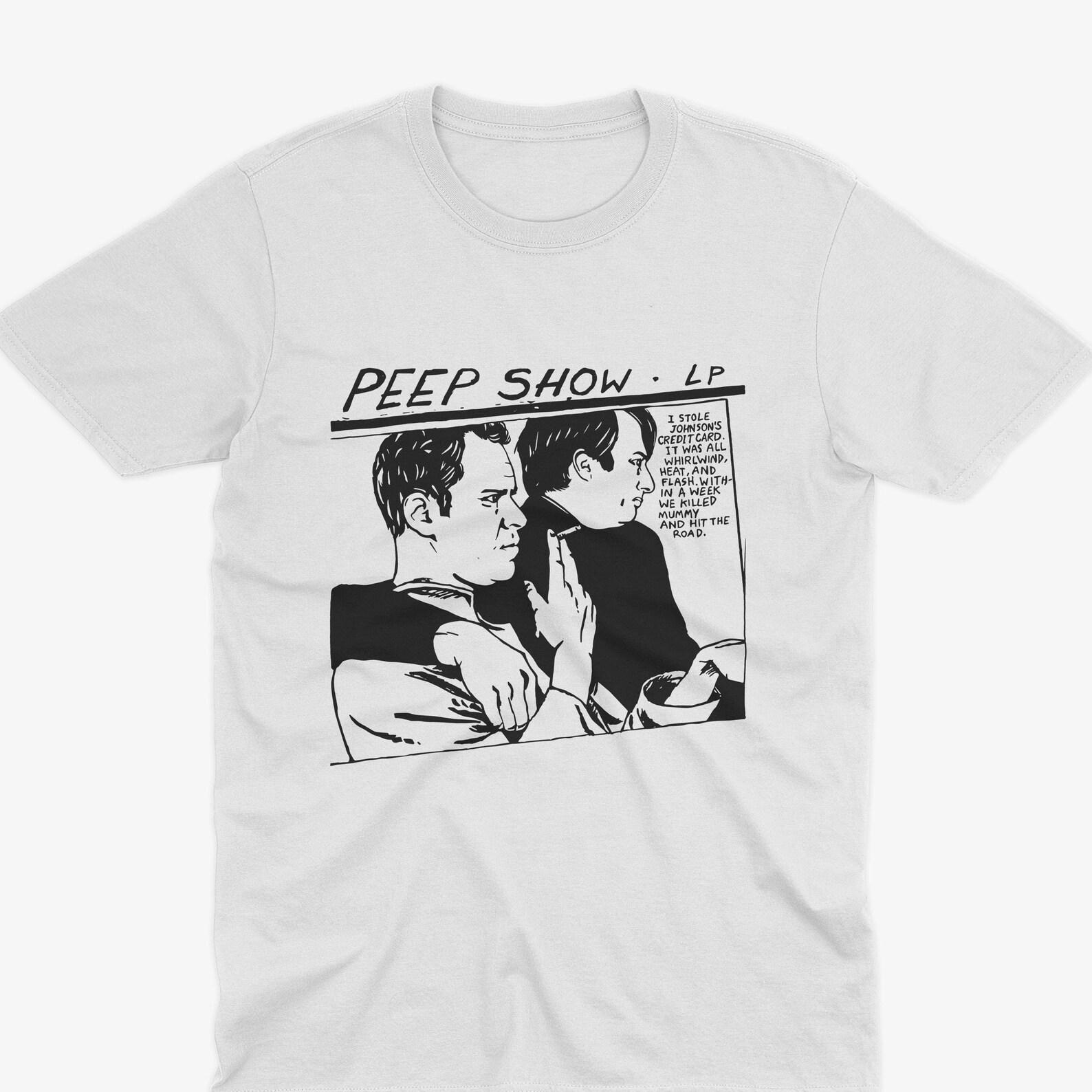Peep Show LP Graphic T Shirt - Peep Show Inspired Fan Art Shirt, Peep Show T Shirt, Mark Corrigan, Peep Show Gift, Peep Show Fan S