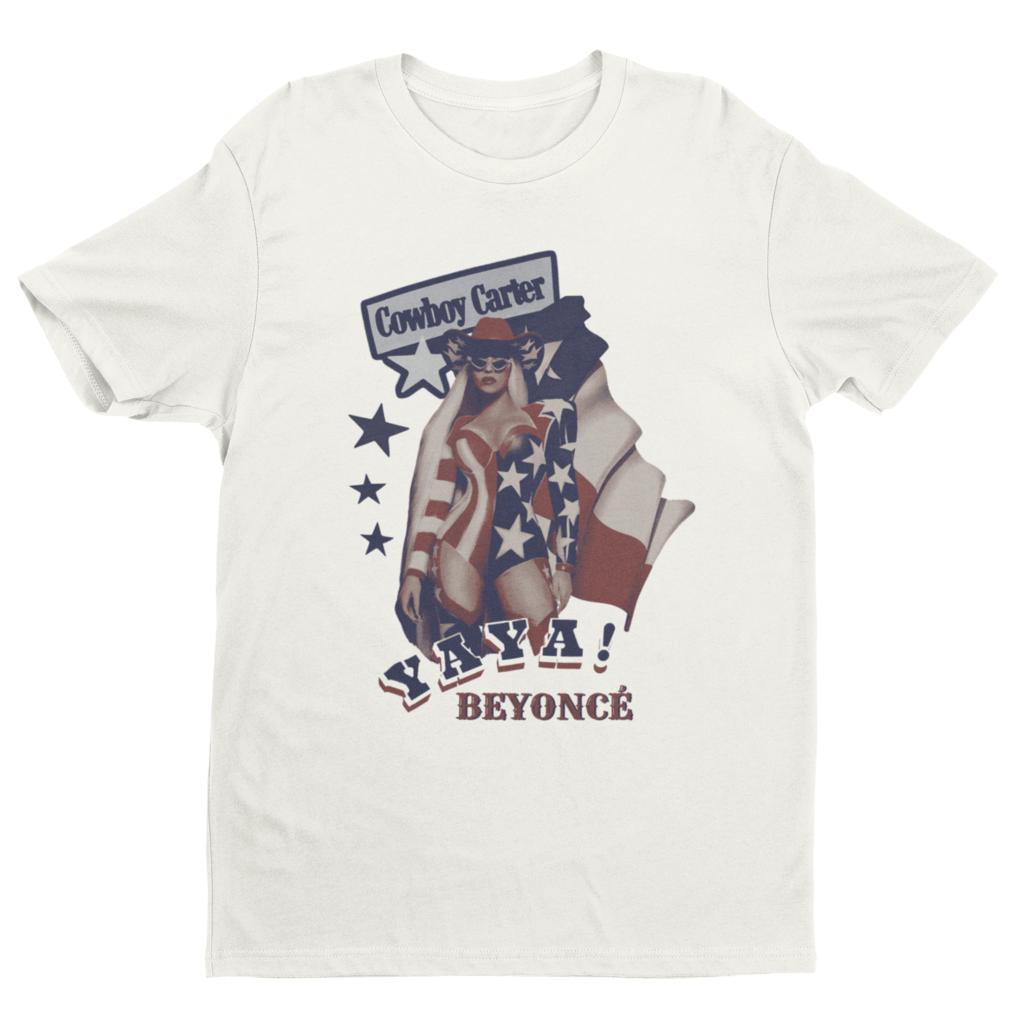 Beyoncé COWBOY CARTER Print T-Shirt Men Oversized Tee Cotton Streetwear Loose High Quality Short Sleeve Tops Tee Female Male Clothing