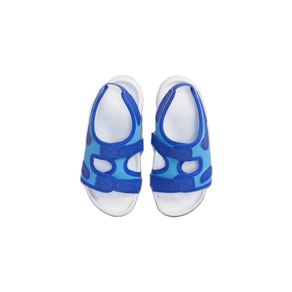 Nike Sunray Adjust 6 Slip Resistant Abrasion Resistant Children's Sandals Blue Children Aged 3 7 Years Old DX5545-400