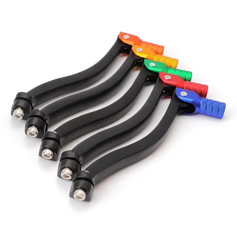 Motorcycle CNC Folding Aluminum Gear Shift Lever Gear Shift Lever For Motorcycle ATV Dirt Bike Pit Bikes Gear Lever