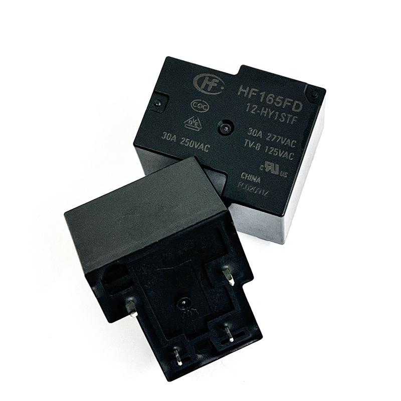 Hongfa Relay HF165FD/12-HY1STF, 30A, 4-Pin, Normally Open