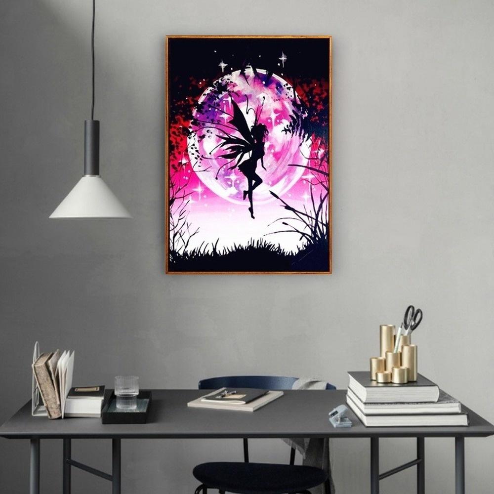 Diamond Painting Angel 5D DIY Diamond Embroidery Landscape Mosaic Picture Of Rhinestone Decor Home