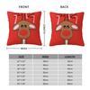 Christmas Humor Pillow Case Vintage Pillow Cover Soft Graphic Cushion Cover Pillowcases For Living Room Chair