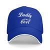 Daddy Cool Happy Fathers Day  Baseball Cap Sports Cap Snap Back Hat Womens Golf Clothing Unisexs