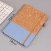 Eco-Friendly Cork Patchwork Notebook Gift Set with Customizable Logo - High-End Corporate Gift