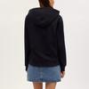 Coach Signature Hoodie Navy