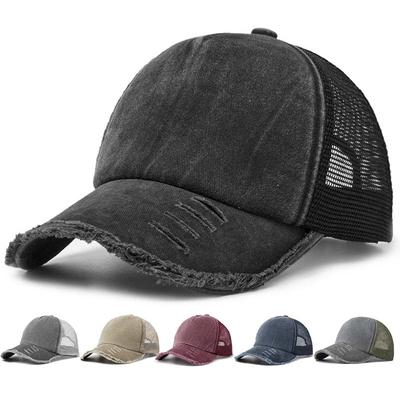 Neue Mesh Baseballkappe Herren Mode Sommer Schirmmützen für Damen Vintage Hip Hop Snapback Outdoor Freizeit Trucker Cap Unisex
