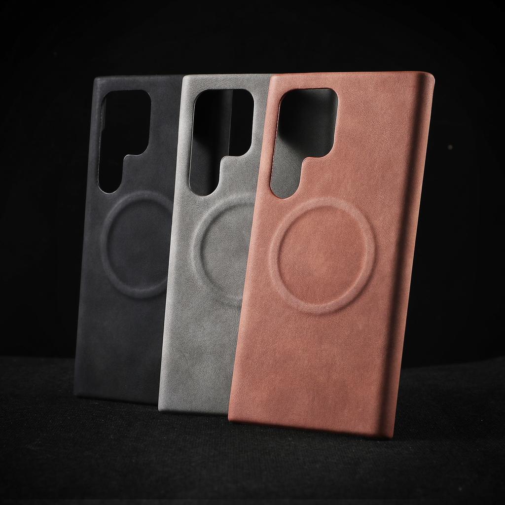 New Model Suitable for Samsung S25 Ultra Mobile Phone Case Skin Skin Skin Magnetic S24ultra Protective Case