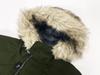 POLO RALPH LAUREN Fur Hooded Down Size 0101861 Men's N-3B Jacket, M, Olive, [Used]