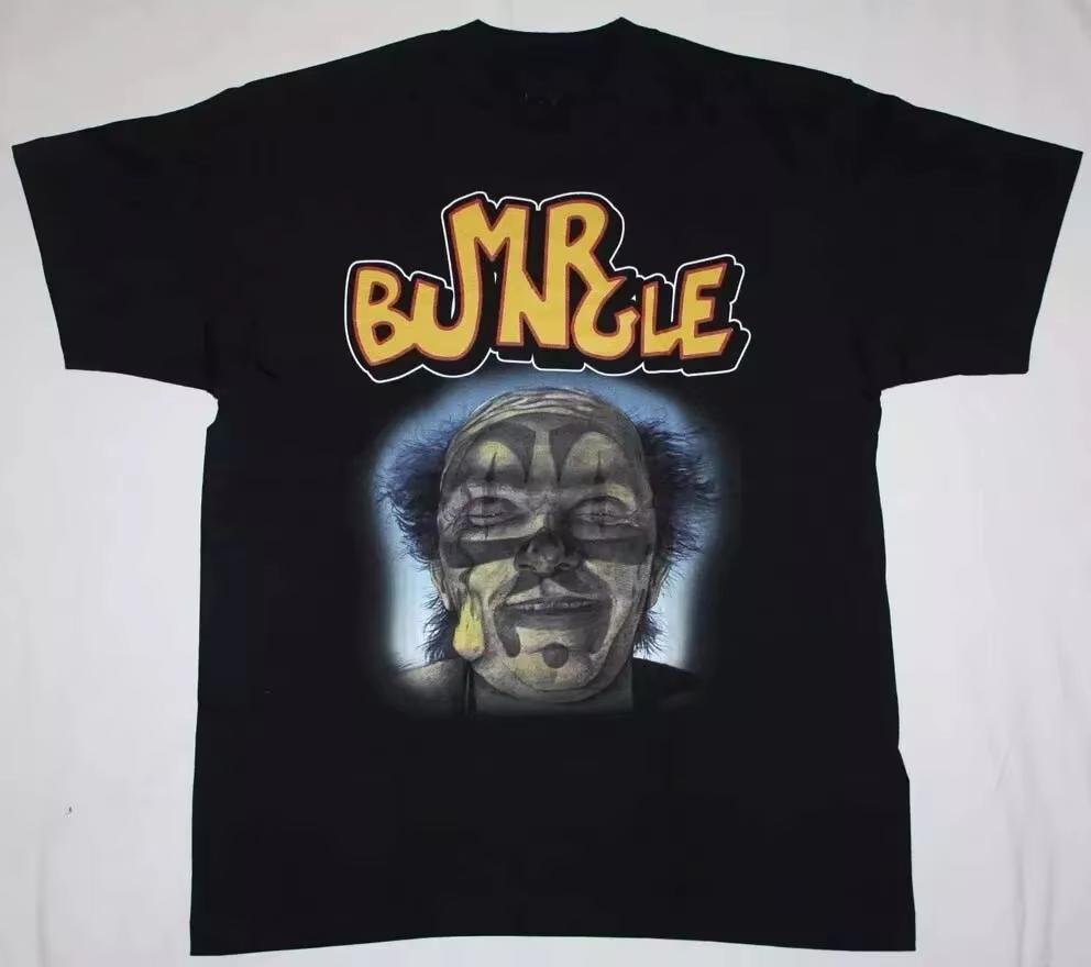 

MR BUNGLE MR.BUNGLE 91 Tour Black Men S-234XL T-shirt American Street Hip-hop Rock Short-sleeved Men Women Singer Band Tops 4XL