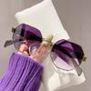 2025 Herren Damen Mode UV400 Sonnenbrille Luxus Polygonale Augenschutz Sonnenbrille Trendy Retro Fahren Sportbrille Shades