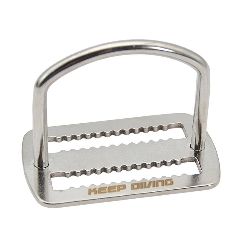 316 Stainless Steel Right-Angle D-Ring Belt Buckle