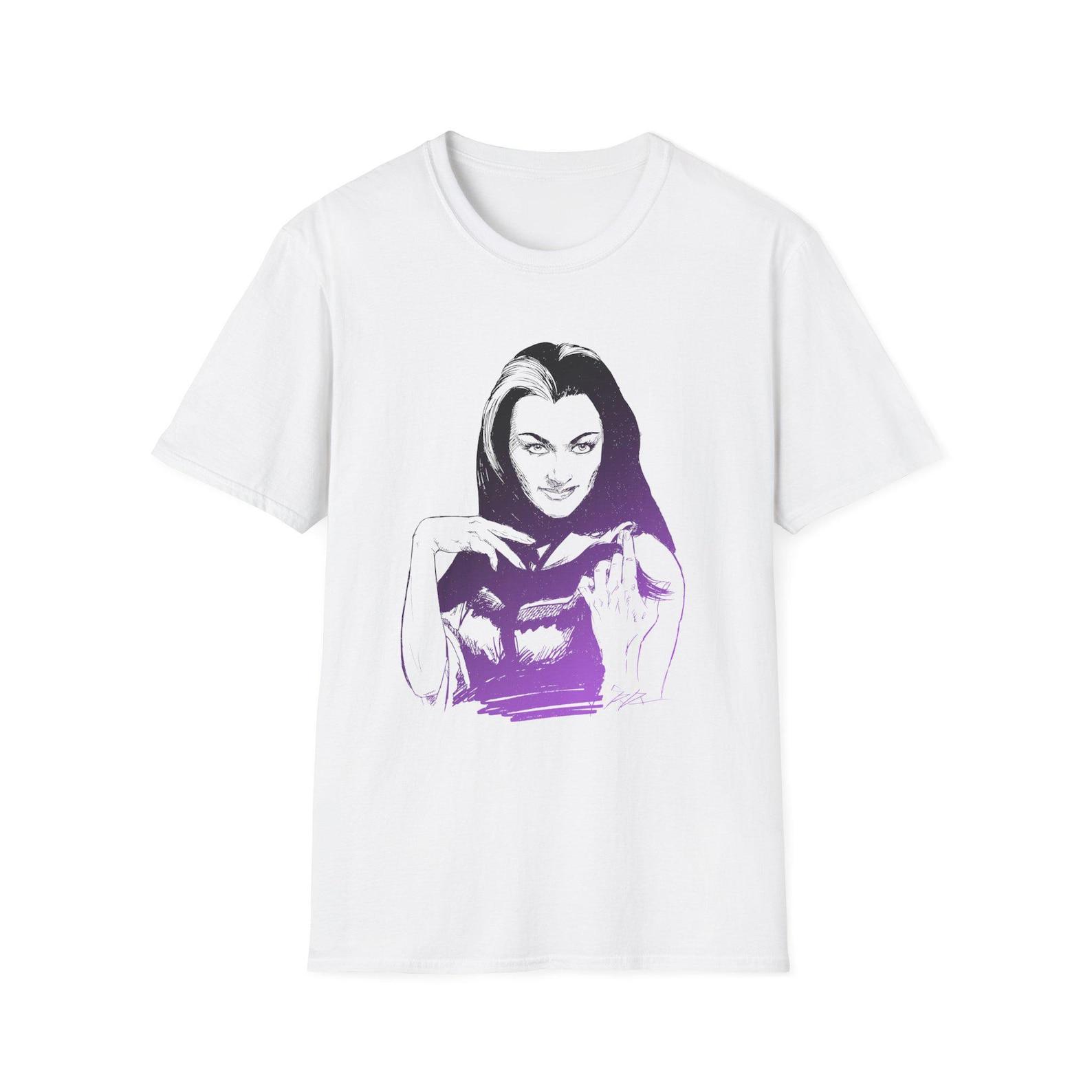 Lillian Munster Graphic Tee, Witchy Vibes Unisex T-Shirt 3XL