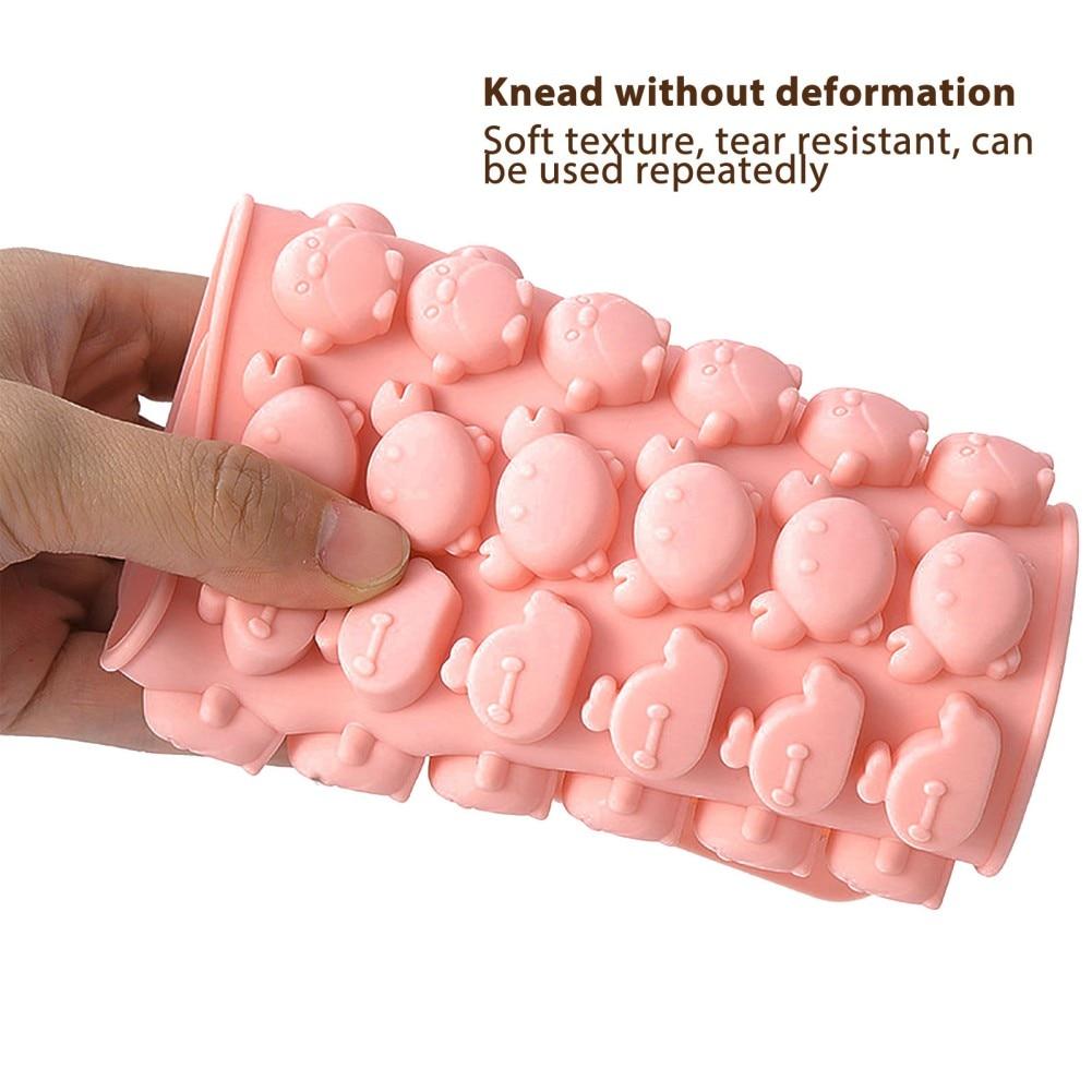 Non-stick Gummy Mould Safe for Baking Supplies Fondant Chocolate Candy Mould Easy To Clean Silicone Candy Molds