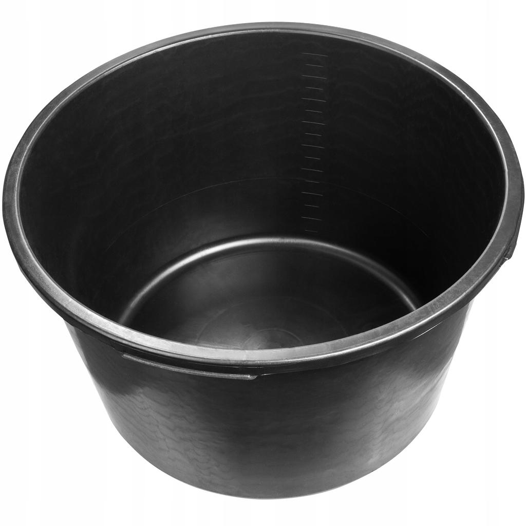 KADAX Construction Bucket Construction Bucket Mortar Bucket Concrete 90L Round Bowl