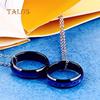 Unisex Female Male Heart Heartbeats Color Changeable by Mood Band Lovers Couple Ring