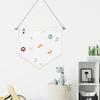3pcs Pin Wall Display Blank Banners Badge   Brooch Display Pendant Home Decoration Accessories