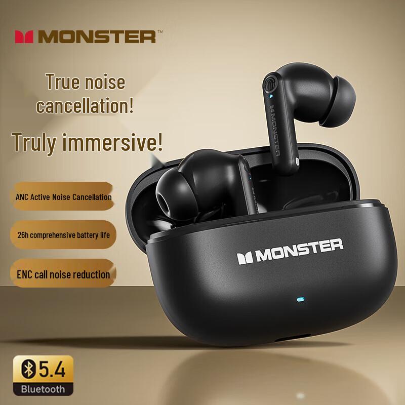 

Monster XKT27 ANC Wireless Earbuds