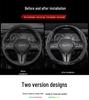 Infiniti Special Car Steering Wheel Cover - Genuine Leather, Suede, Carbon Fiber, Universal, Breathable, All-Season