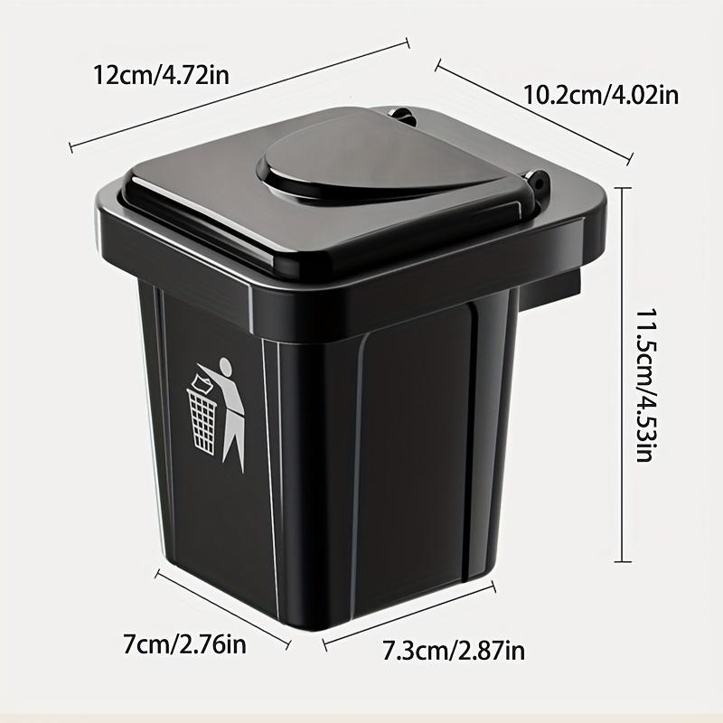 Wall-mounted Trash Can Ashtray Home Decoration Personalized Living Room Creative Ornaments with Cover To Prevent Fly Ash Smoke.