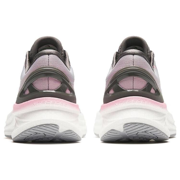 Anta Innovation 5 Low Top Running Shoes Women's Gray Pink 122415582-8
