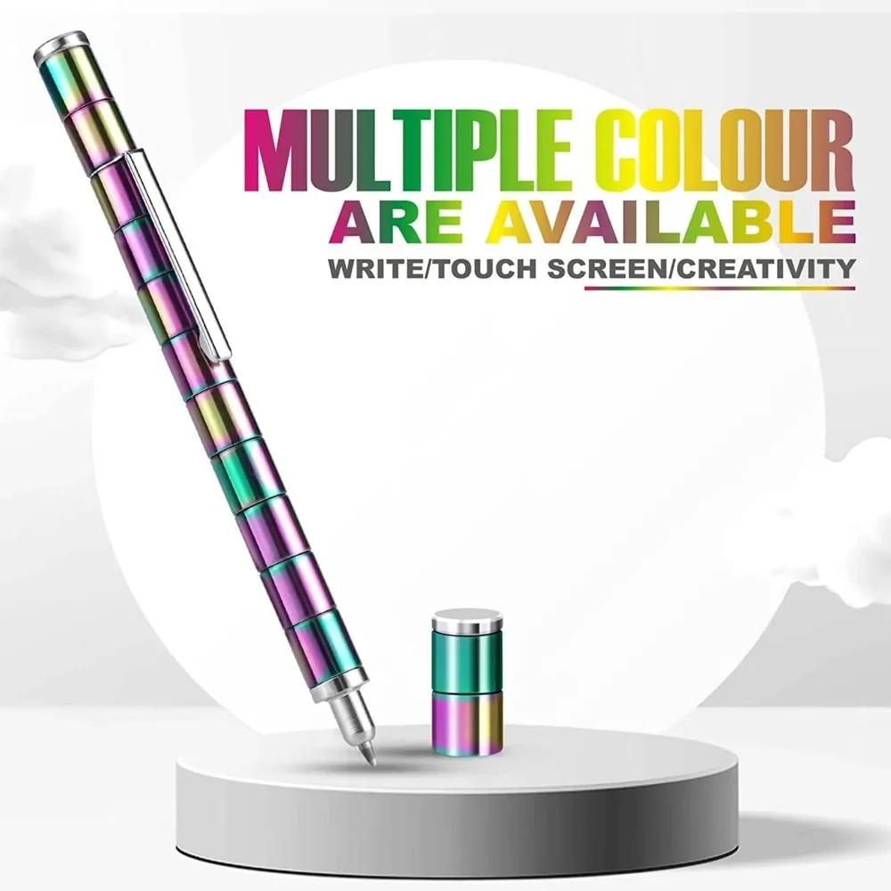Dekompressions-Magnetstift, Fidget-Magnetstift, multifunktionaler neuartiger Stift zur Linderung von Fidget-Druck, ein Geschenk für Freunde