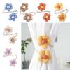 1Pcs Flower Shape Curtain Tieback No Punching Curtain Strap Fashion Curtain Buckles  Home Decoration