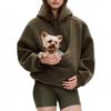 Women's Hooded Long Sleeve Hoodie Oversized Casual Cute Dog Graphic Pullover Sweatshirt