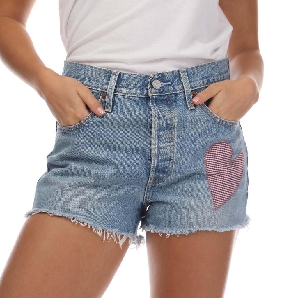 Levis Womens/Ladies 501 Original Shorts