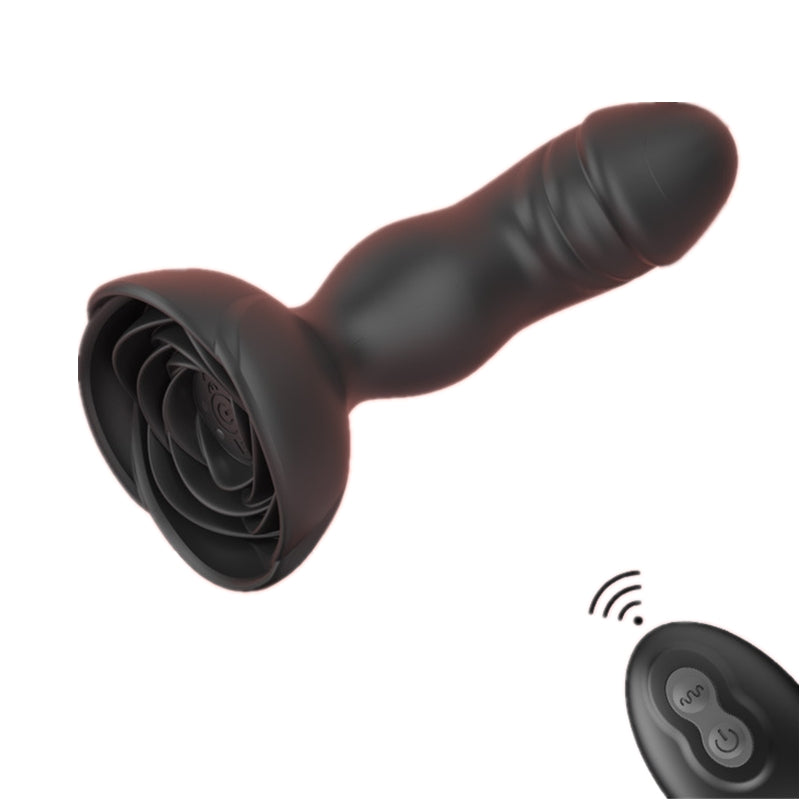 Juliet Rose Butt Plug Wireless Remote Control Anal Vibrator