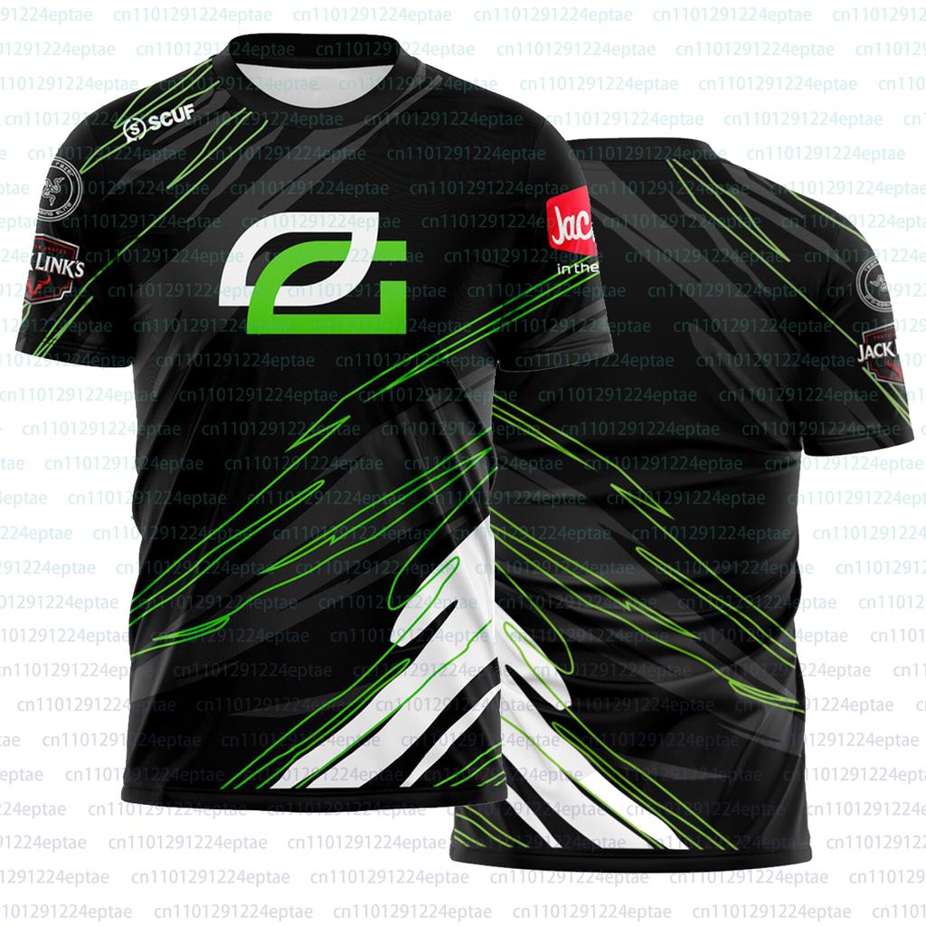 Team Esports Club 2026 OpTic TEXAS New Jersey CDL Player Uniform Comfortable 3D Printed T-shirt Men's Fashionable Fan Tops