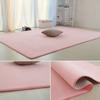 Solid Fluffy Rugs for Bedroom Purple Cute Children Room Mat with Long Hair Soft Plush Rug Living Room Carpet Modern Decoration