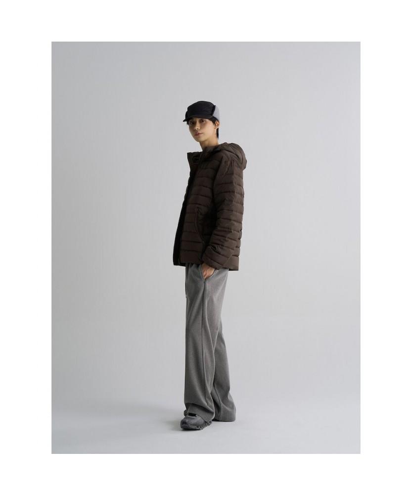 8Seconds Light Hooded Padded Jacket Brown