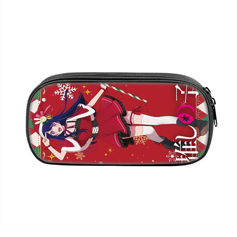 Oshi No Ko Kids Pencil Case With Large Capacity For School Storage And Stationery Organization