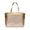 WEGO Ita Bag (Large Size) Lace-up Tote Bag, Decorated Bag, A3/A4 Size, Clear, for Fandom